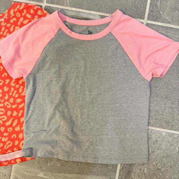 Girls Back to School 4 Shirt Bundle Size M 7/8!! G2 - Picture 6 of 8